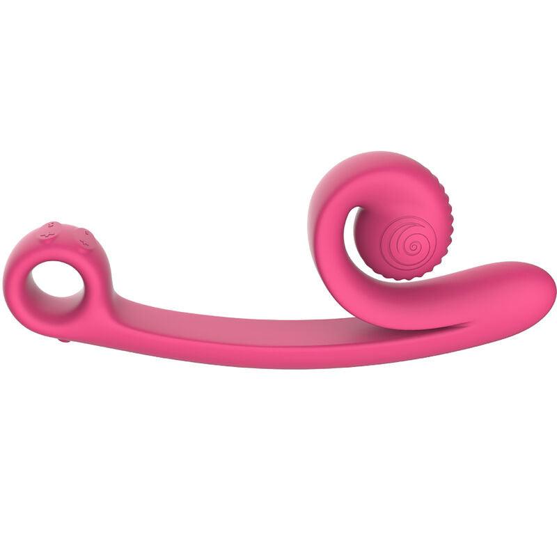 SNAIL VIBE VIBRADOR CURVA CARACOL VIBE ROSA