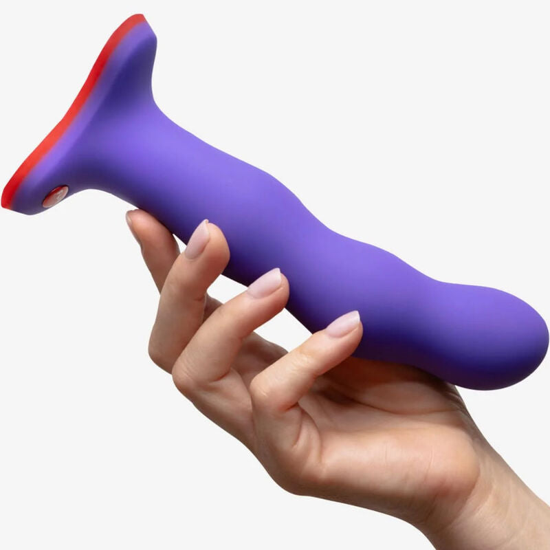 FUN FACTORY BOUNCER DILDO FLASHY ROXO