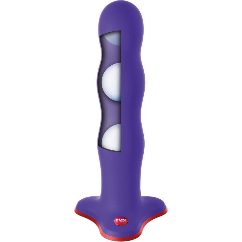 FUN FACTORY BOUNCER DILDO FLASHY ROXO