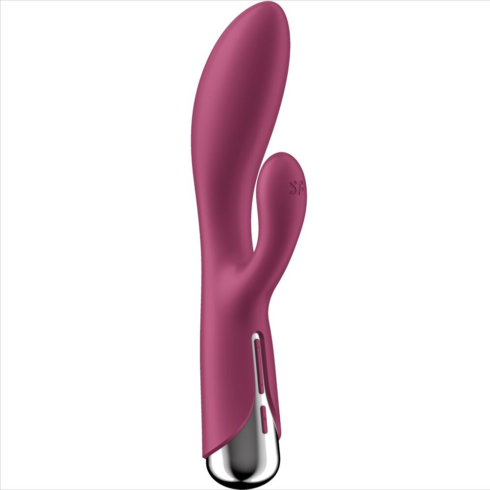 SATISFYER COELHO GIRAToRIO 1 CLIToRIS E ESTIMULAO DE PONTO G VERMELHO