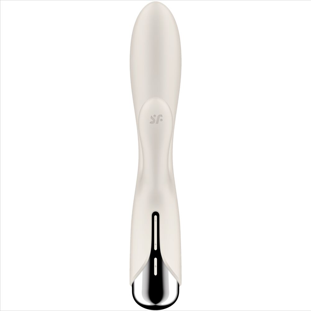 SATISFYER SPINNING COELHO 1 CLIToRIS E ESTIMULAO G SPOT BEGE