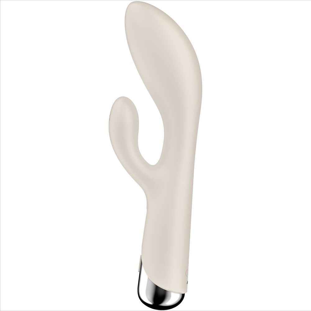 SATISFYER SPINNING COELHO 1 CLIToRIS E ESTIMULAO G SPOT BEGE