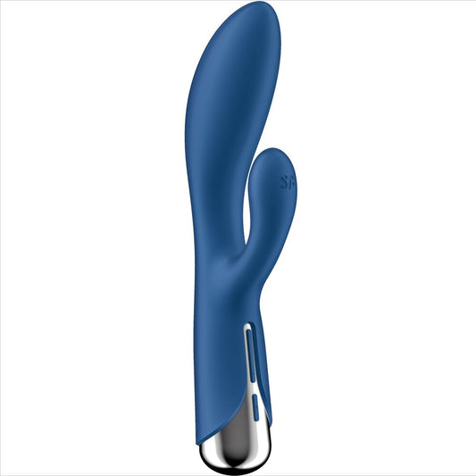 SATISFYER SPINNING COELHO 1 CLIToRIS E ESTIMULAO G SPOT AZUL