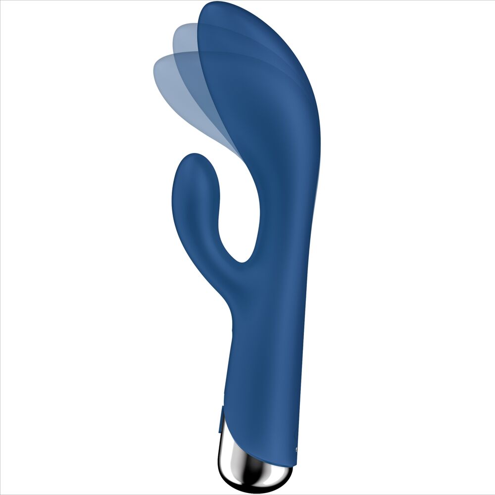 SATISFYER SPINNING COELHO 1 CLIToRIS E ESTIMULAO G SPOT AZUL