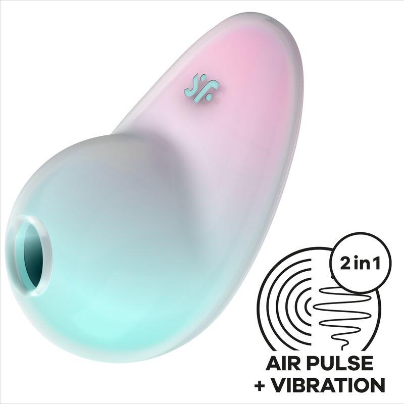 SATISFYER ESTIMULADOR PIXIE DUST BLUE AIR PLUSE