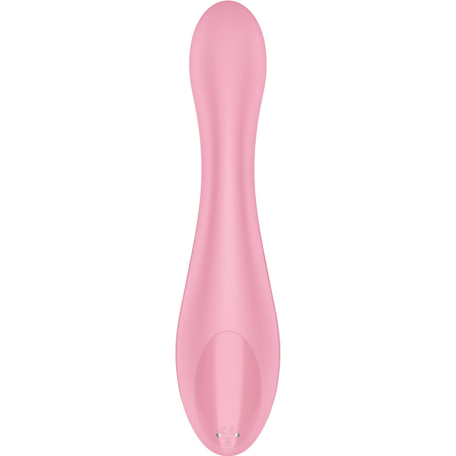 SATISFYER G FORCE ESTIMULADOR VIBRADOR G SPOT ROSA