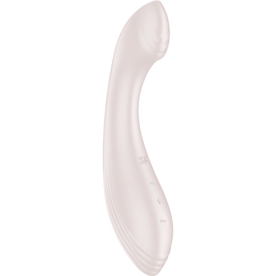 SATISFYER G FORCE ESTIMULADOR VIBRADOR G SPOT BEGE