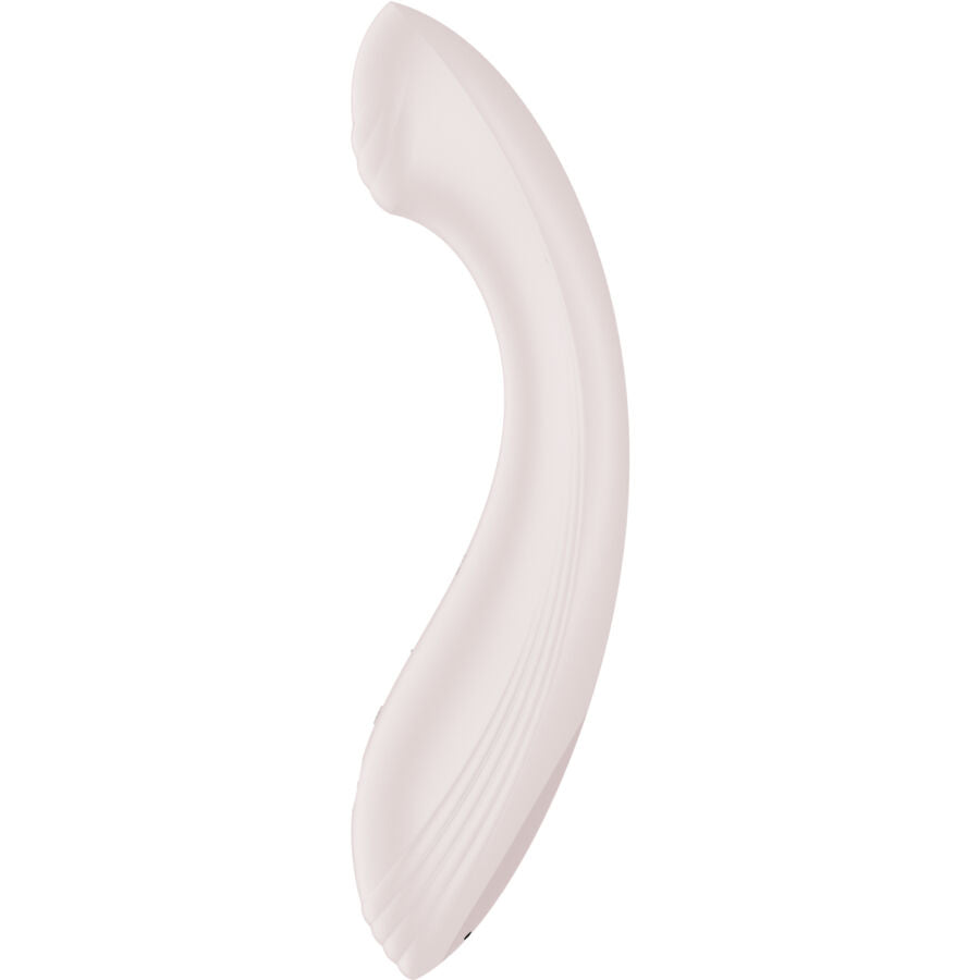 SATISFYER G FORCE ESTIMULADOR VIBRADOR G SPOT BEGE