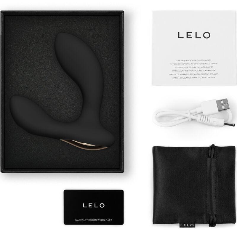 LELO MASSAGEADOR DE PRoSTATA HUGO 2 PRETO