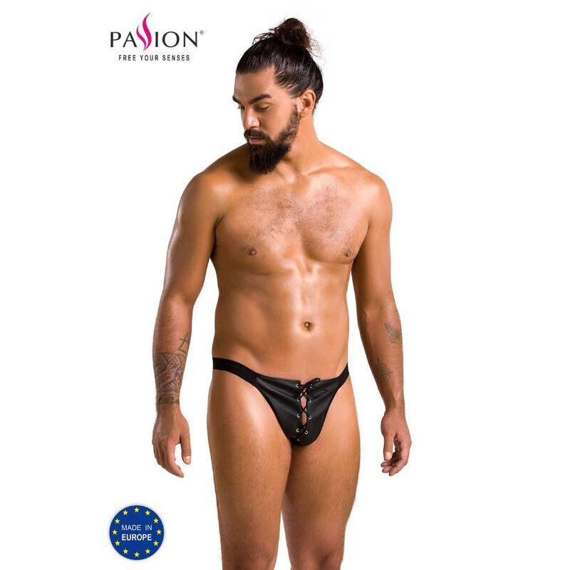 PASSION 044 SLIP OPEN BEN BLACK S M