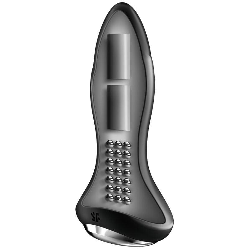 SATISFYER ROTATOR PLUG 1 APLICATIVO VIBRANTE PLUG PRETO