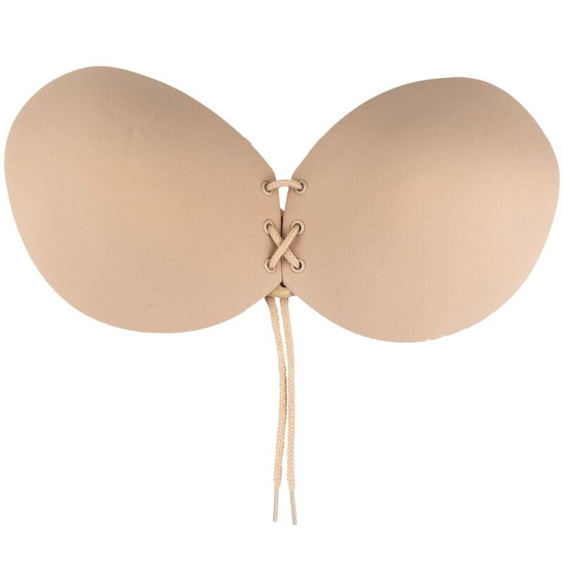 BYE BRA SUTI ADESIVO ENTRELAQUEAMENTO BEIGE COPO B