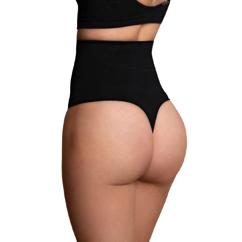 BYE BRA CINTO SEM EMENDA ESTILO TANGA PRETO TAMANHO XL