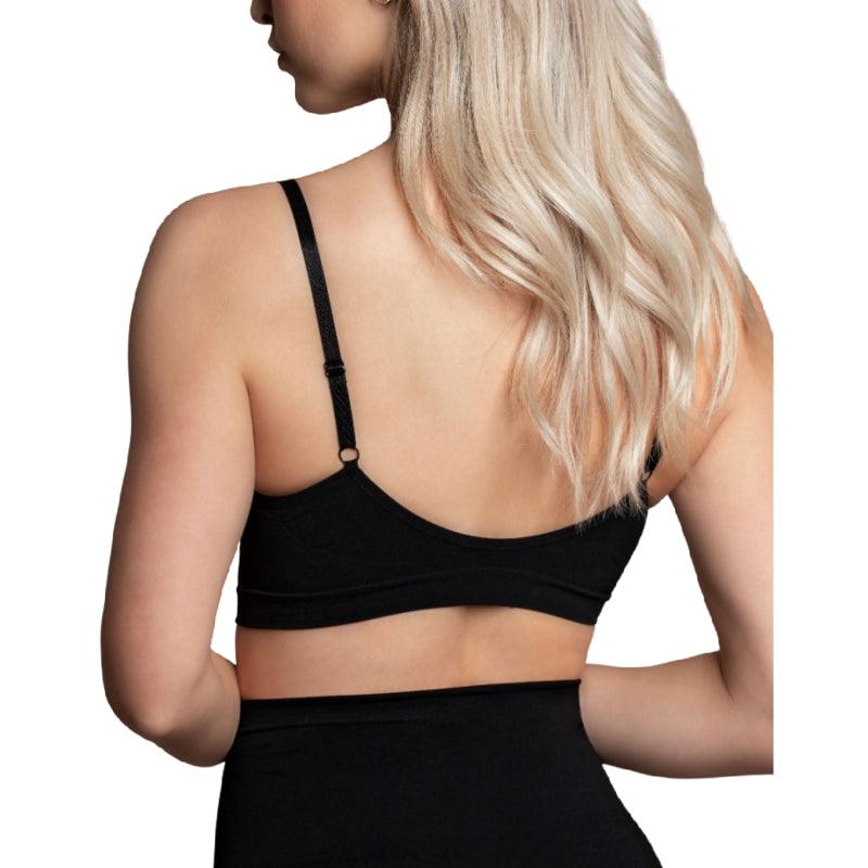 BYE BRA MEDIUM CONTROL SUTI SEM PONTOS PRETO TAMANHO XXL