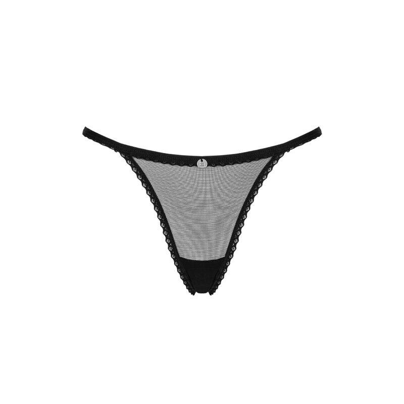 OBSESSIVE TANGA CELIA NOIR M L