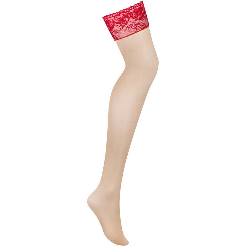 OBSESSIVE CALZE LACELOVE ROSSE XL XXL