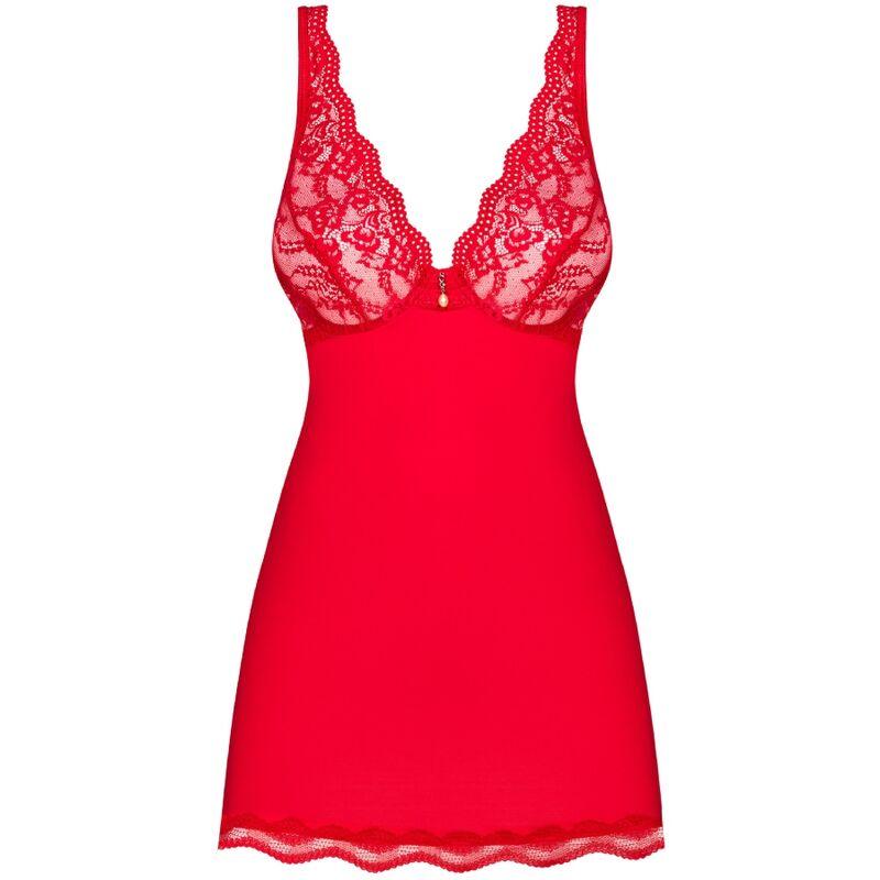 OBSESSIVE LUVAE BABYDOLL TANGA VERMELHO S M