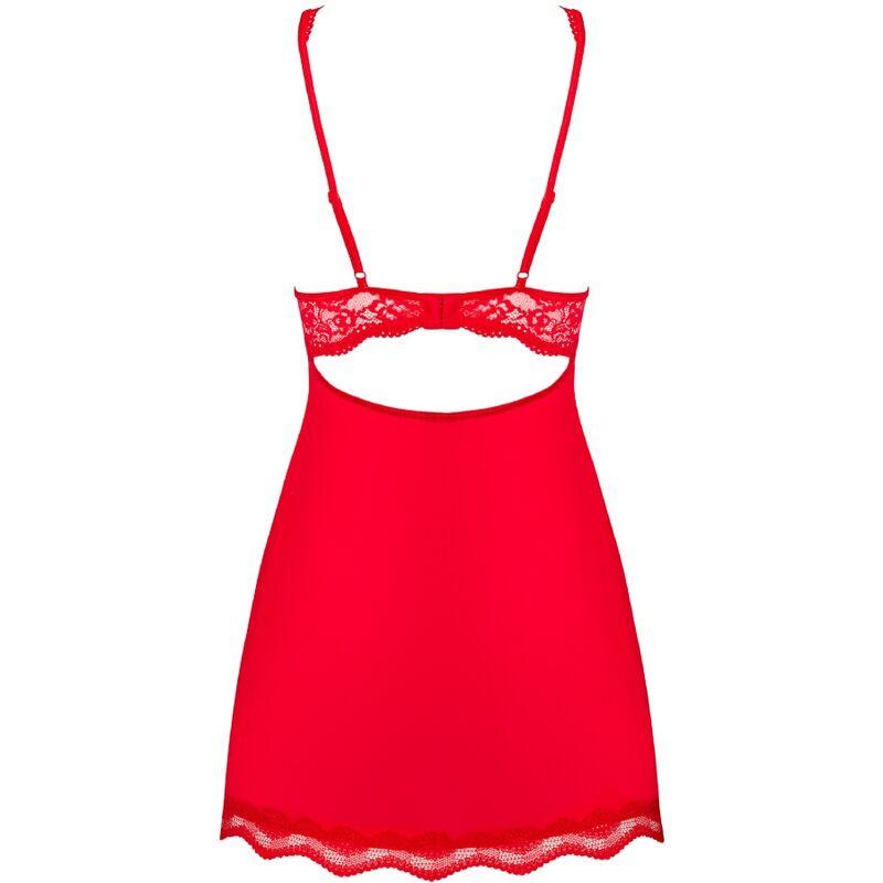 OBSESSIVE LUVAE BABYDOLL TANGA VERMELHO S M