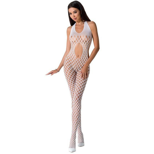 PASSION WOMAN BS065 BODYSTOCK BRANCO TAMANHO uNICO