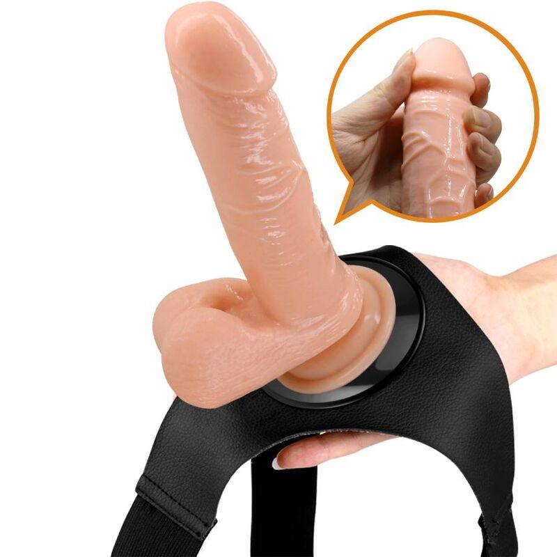 PRETTY LOVE ARNeS CUECAS ARNeS UNIVERSAL COM DILDO TOM 20 CM NATURAL