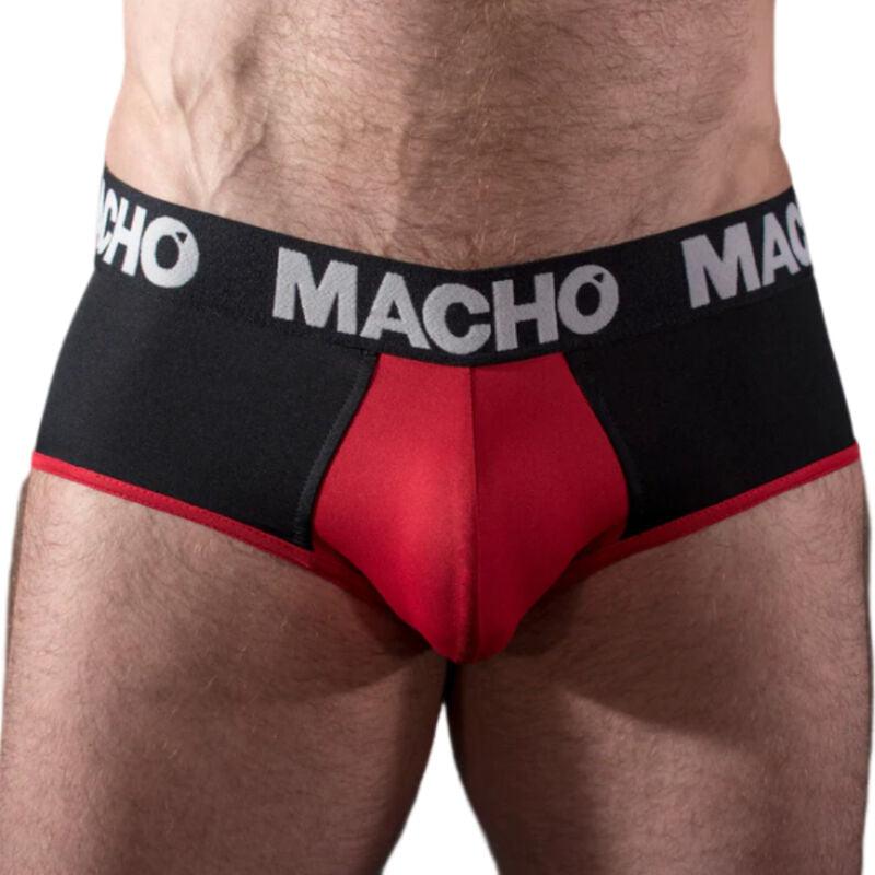 MACHO MS26N SLIP PRETO VERMELHO S