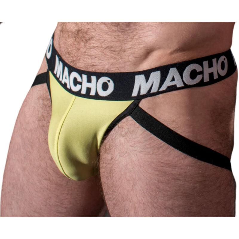 MACHO MX25A JOCK LYCRA AMARELO M