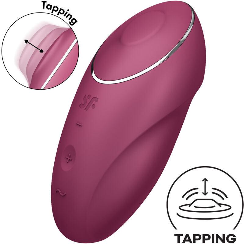 SATISFYER TAP CLIMAX 1 VIBRADOR LAY ON VERMELHO