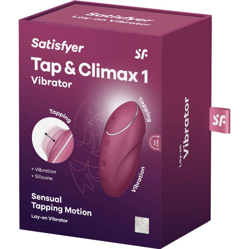 SATISFYER TAP CLIMAX 1 VIBRADOR LAY ON VERMELHO