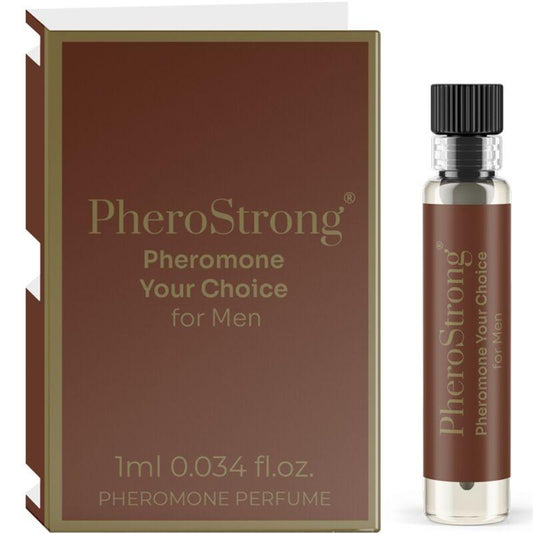 PHEROSTRONG PERFUME DE FEROMONAS SUA ESCOLHA PARA HOMEM 1 ML