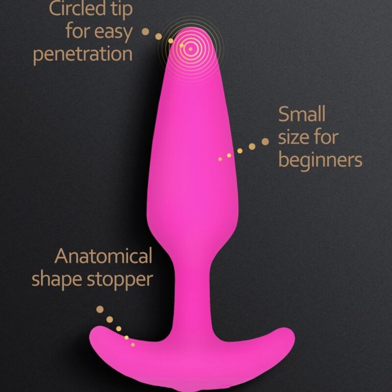 G VIBE GPLUG PLUG ANAL VIBRADOR XS FuCSIA