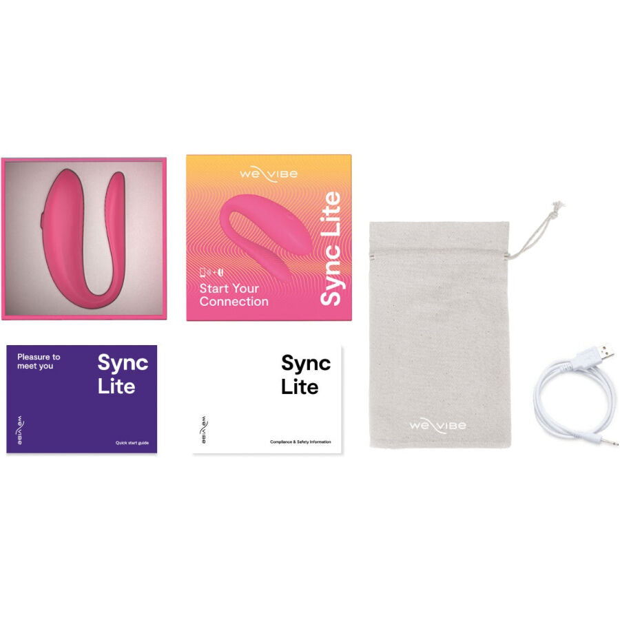 WE VIBE SYNC LITE ESTIMULADOR DE CLIToRIS ROSA