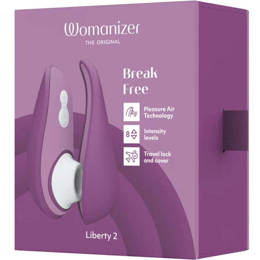 WOMANIZER LIBERTY 2 ESTIMULADOR DE CLITORIS SUCKER VIOLETA