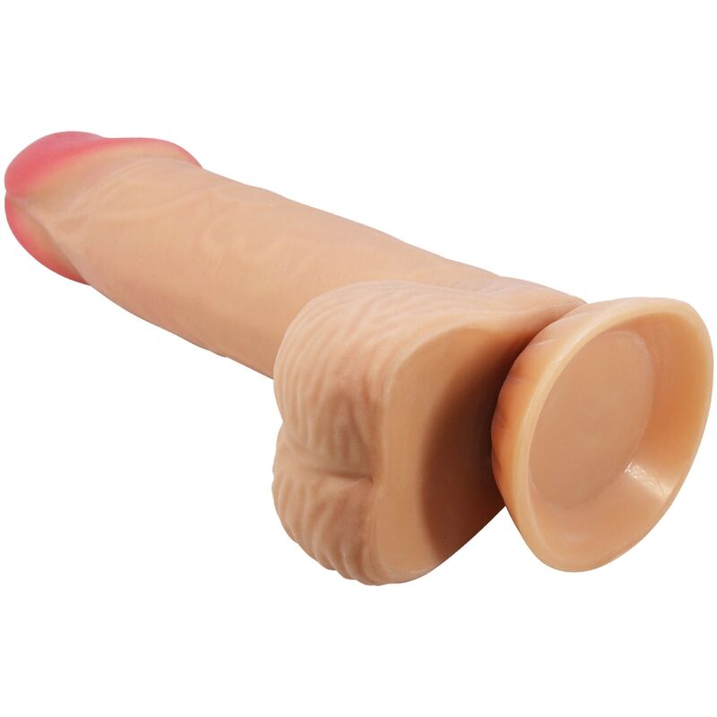 PRETTY LOVE SeRIE SLIDING SKIN DILDO REALiSTICO COM VENTOSA DESLIZANTE PELE 206 CM