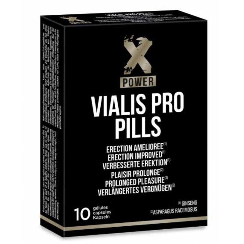 X POWER VIALIS PRO ERECaO MELHORADA 10 COMPRIMIDOS