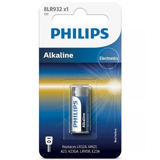 PHILIPS BATERIA ALCALINA 12V LR23A MN21 8LR932 BLISTER1