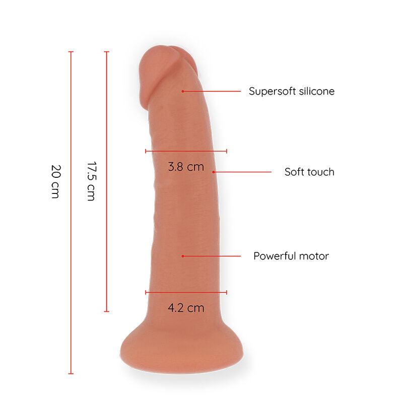 ONINDER DILDO VIBRADOR BOGOTa MeDIO 9 VELOCIDADES NATURAL 22 CM O 45 CM APLICATIVO GRATUITO