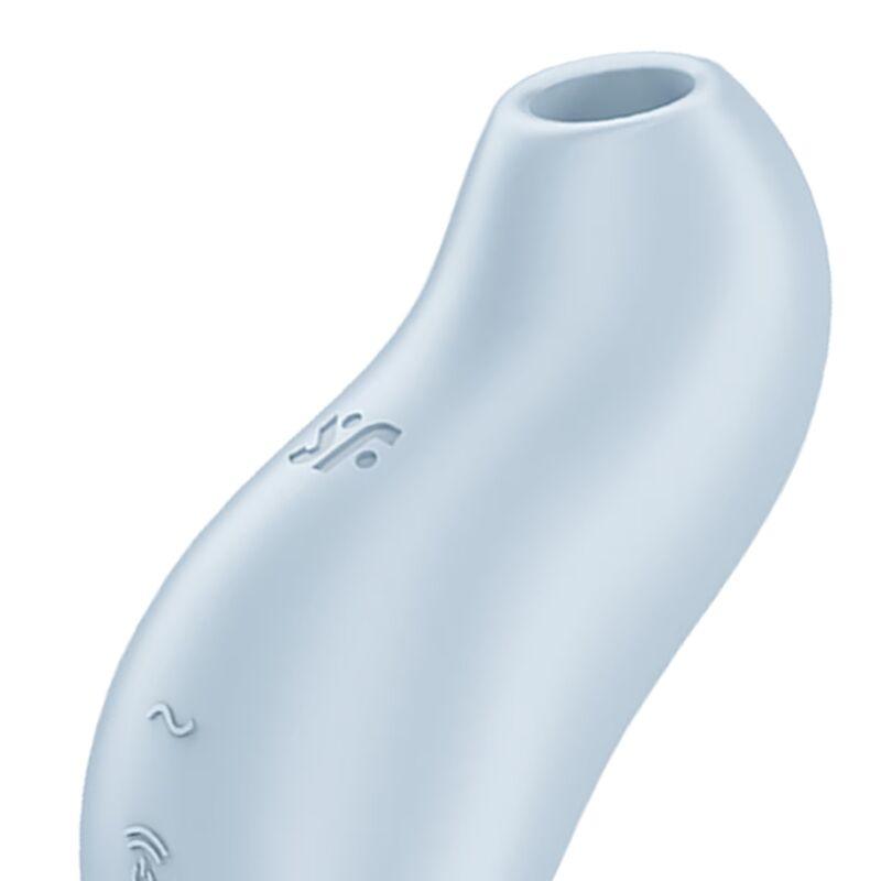 SATISFYER ESTIMULADOR DE CLIToRIS POCKET PRO 1 AZUL CLARO