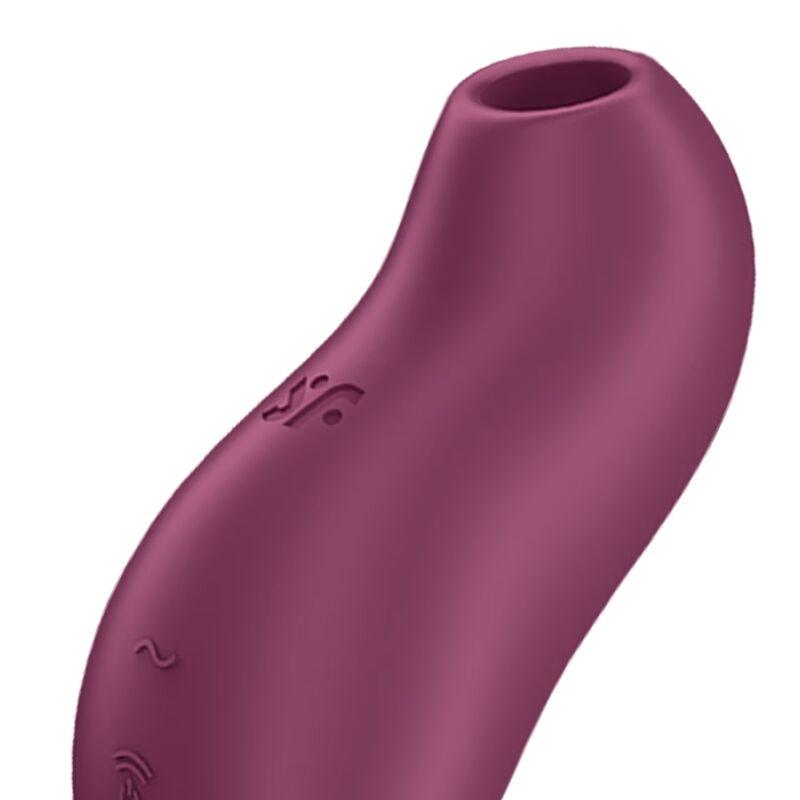 SATISFYER ESTIMULADOR DE CLIToRIS POCKET PRO 1 GARNET