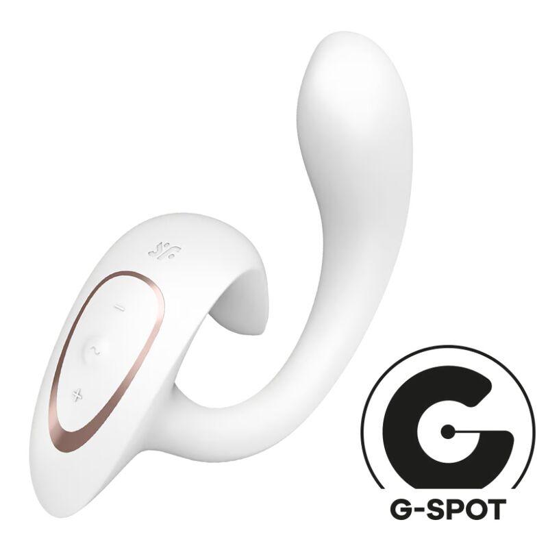 SATISFYER G FOR GODDESS 1 COELHO VIBRADOR BRANCO