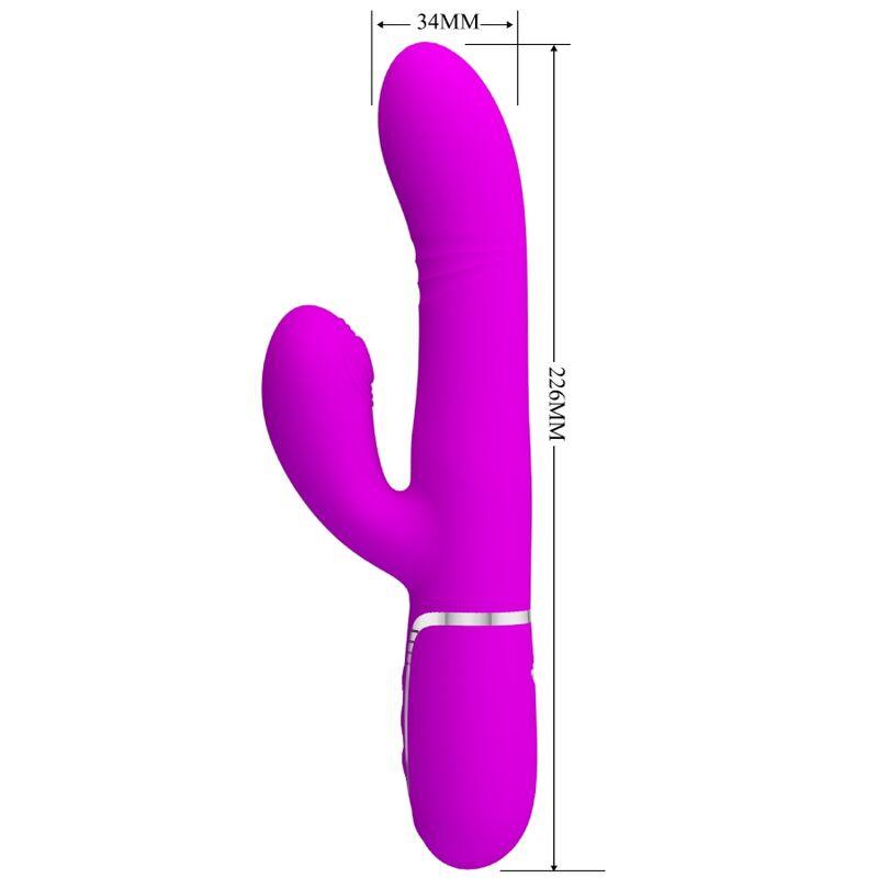 PRETTY LOVE VIBRADOR MULTIFUNCaO G SPOT FuCSIA