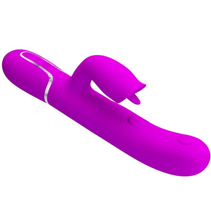 BONITO AMOR VIBRADOR DE COELHO COM LAMBEDURA FuCSIA