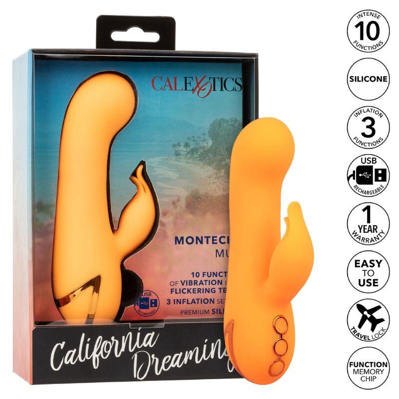 CALEXOTICS VIBRADOR MONTECITO MUSE COELHO LARANJA POR CALIFORNIA DREAMING