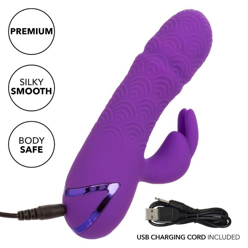 CALEXOTICS MANHATTAN BEACH MARVEL VIBRADOR COELHO ROXO POR CALIFORNIA DREAMING