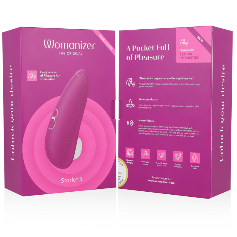 WOMANIZER STARLET 3 ESTIMULADOR CLITORIAL VIOLETA