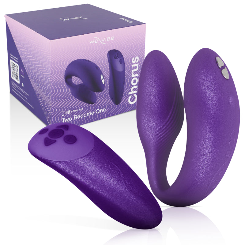 WE VIBE VIBRADOR CHORUS PARA CASAIS COM LILAC SQUEEZE CONTROL