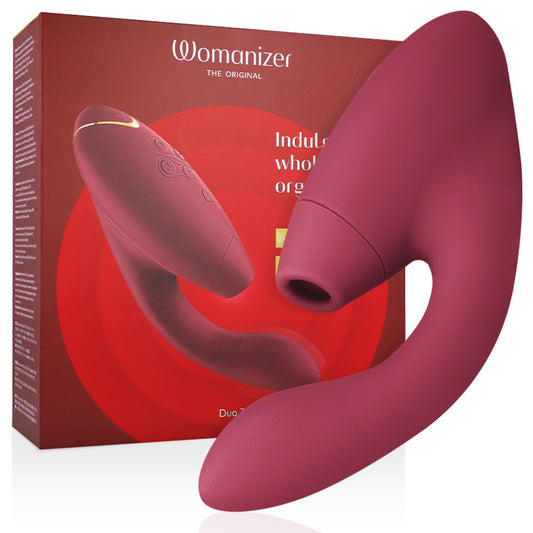 WOMANIZER DUO 2 ESTIMULADOR BORDEAUX