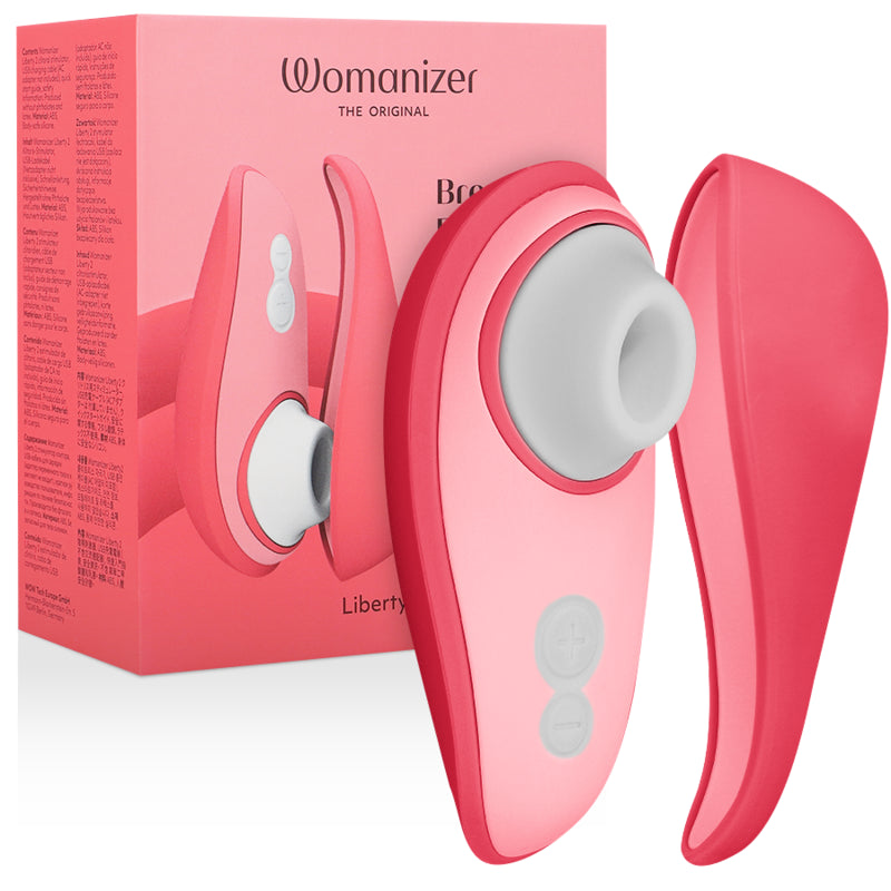 WOMANIZER LIBERTY 2 ESTIMULADOR DE CLITORIS SUCKER ROSA