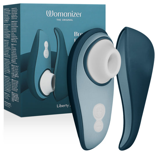 WOMANIZER LIBERTY 2 ESTIMULADOR DE CLITORIS SUCKER AZUL