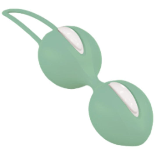 FUN FACTORY SMARTBALLS PELVIC BALLS DUO BRANCO PISTACHIO