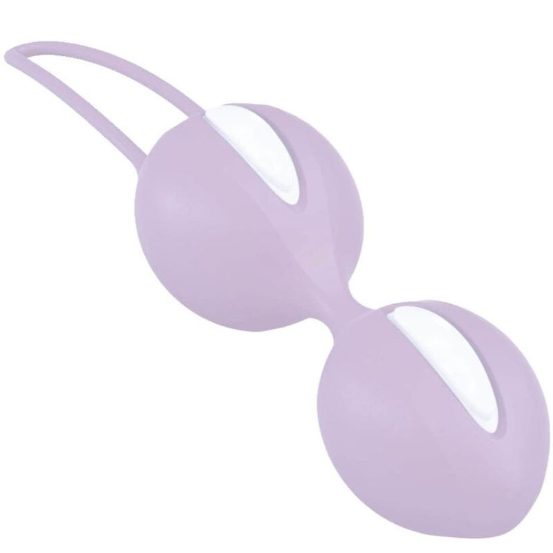 FUN FACTORY SMARTBALLS DUO BOLAS PeLVICAS BRANCO ROXO PASTEL